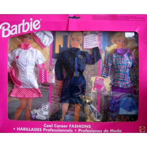 Barbie(バービー) Cool Career ファッション CHEF， POLICE & EXECUTIVE Business Woman (1995 Arcotoys | 