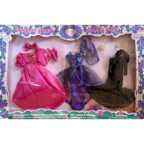 FORMAL Garden Party デザイナー GOWN コレクション Fits Barbie(バービー)， S＆i， Christie & 11.5” | 