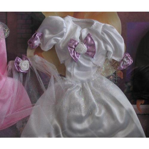 Barbie(バービー) Sparkle Pretty ファッション - Beautiful Wedding 洋服! Easy To Dress (1995 Arcotoy |  | 01