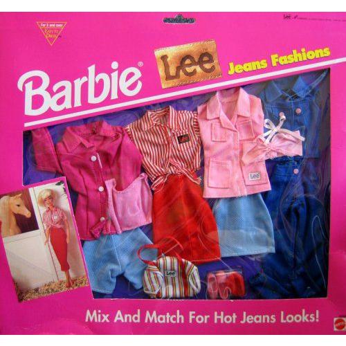 Barbie(バービー) LEE Jeans ファッション 4 ファッション ギフトセット - Easy To Dress (1995 Arcotoys | 