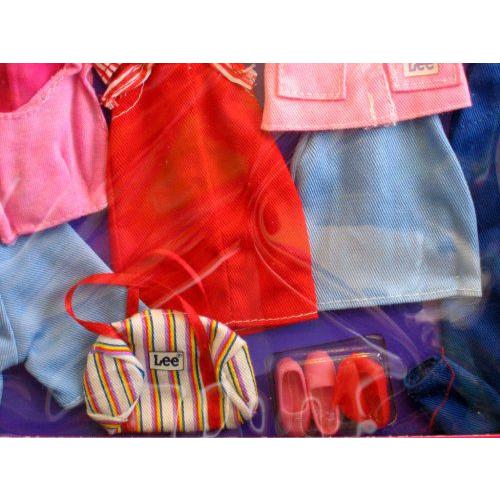 Barbie(バービー) LEE Jeans ファッション 4 ファッション ギフトセット - Easy To Dress (1995 Arcotoys |  | 03