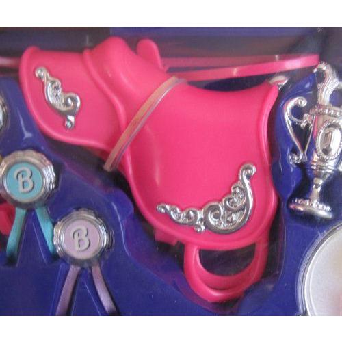 Barbie(バービー) Pretty Treasures HORSE CARE SET / SADDLE， TROPHY & More! (1996) |  | 01