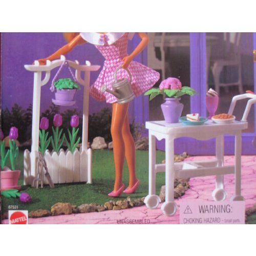 Barbie(バービー) Flower Garden Playset - Folding Pretty House (1996 Arcotoys， Mattel) |  | 02