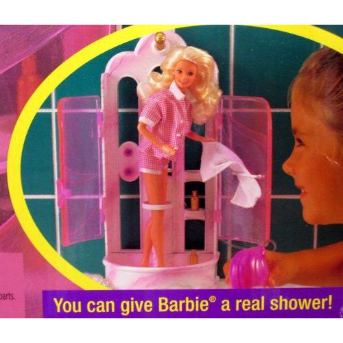 Barbie(バービー) Sprayin' Fun Shower Playset - Shower Really Sprays Water! (1996 Arcotoys， Mattel |  | 02