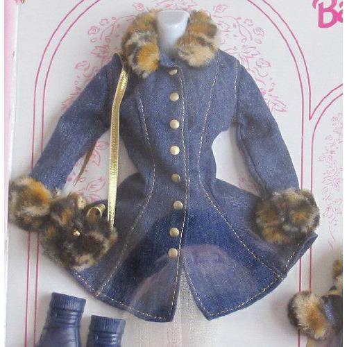 Barbie(バービー) & KELLY ファッション AVENUE ファッション MATCHING ”DENIM” COATS / LEOPARD Faux |  | 01