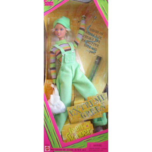 Barbie(バービー) - Extreme Green Teen スキッパー - 1997 Mattel | 