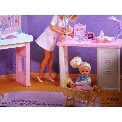 Barbie(バービー) Love 'n Care Baby Center Playset / 3 Babies (1997 Arcotoys， Mattel) |  | 02