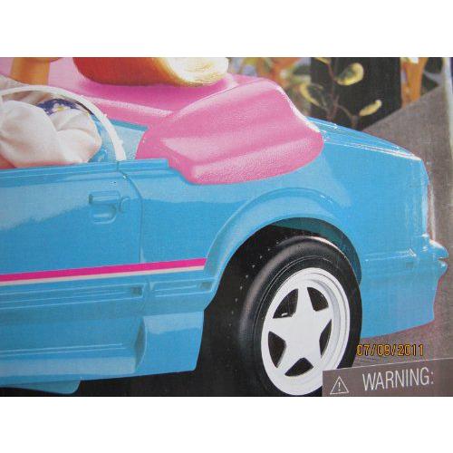 Barbie(バービー) MUSTANG Convertible Vehicle TEAL Color Car (1998 Arcotoys， Mattel) |  | 02