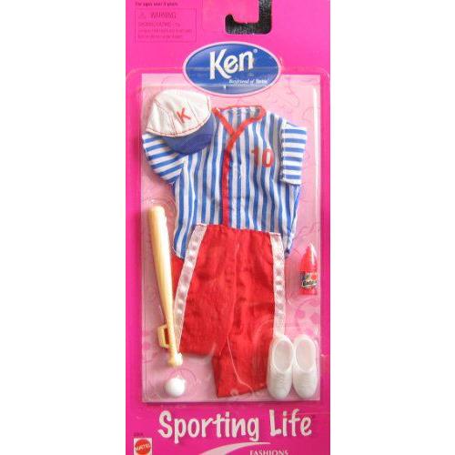 Barbie(バービー) KEN(ケン) Sporting Life ファッション - BASEBALL UNIFORM & アクセサリー (1998 Arco | 