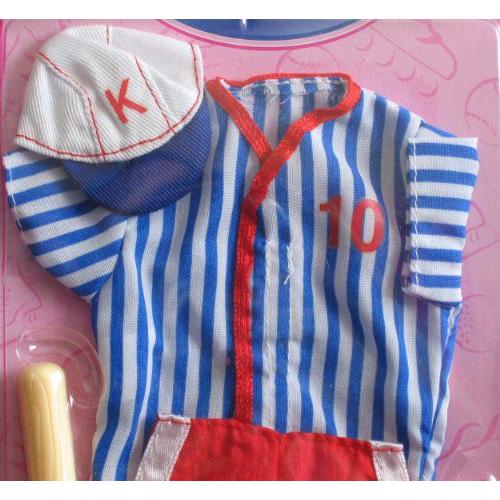 Barbie(バービー) KEN(ケン) Sporting Life ファッション - BASEBALL UNIFORM & アクセサリー (1998 Arco |  | 02
