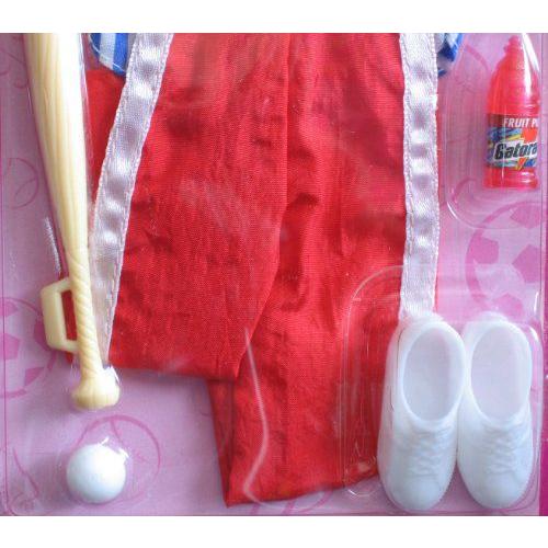Barbie(バービー) KEN(ケン) Sporting Life ファッション - BASEBALL UNIFORM & アクセサリー (1998 Arco |  | 03