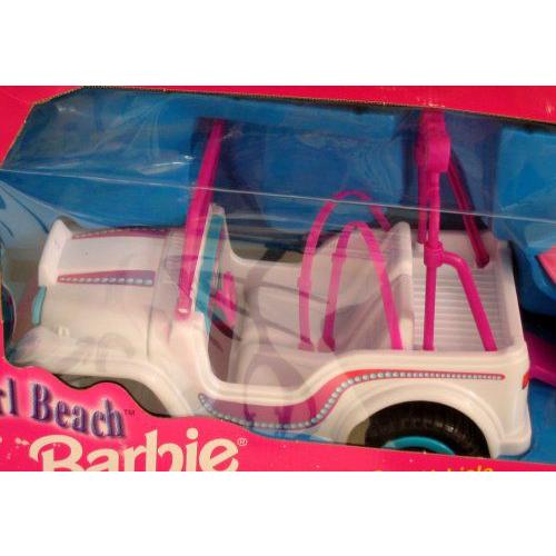 Pearl Beach Barbie(バービー) SUN WHEELER VEHICLE & SPEEDボート JEEP Style CAR & SPEED ボート Set ( |  | 03