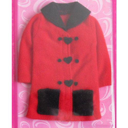 Barbie(バービー) COAT コレクション ファッション / RED 3/4 Length COAT & Pair of BLACK ブーツ (1998 |  | 01