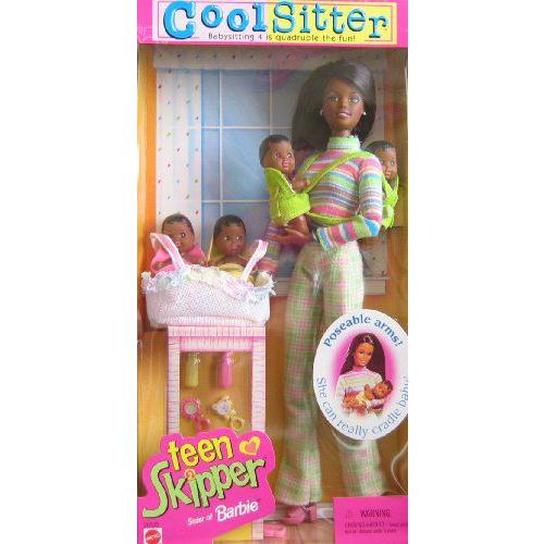 Barbie(バービー) Cool Sitter Teen スキッパー 人形 AA / 4 Babies