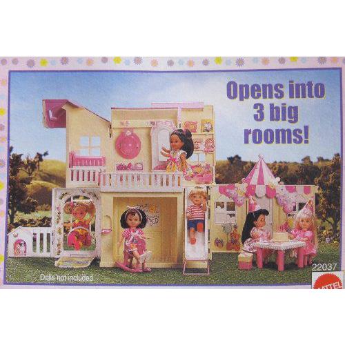 Barbie(バービー) KELLY POP UP PLAY HOUSE - 3 Room PLAYHOUSE / Furniture， Backyard Swing & MORE! ( |  | 01