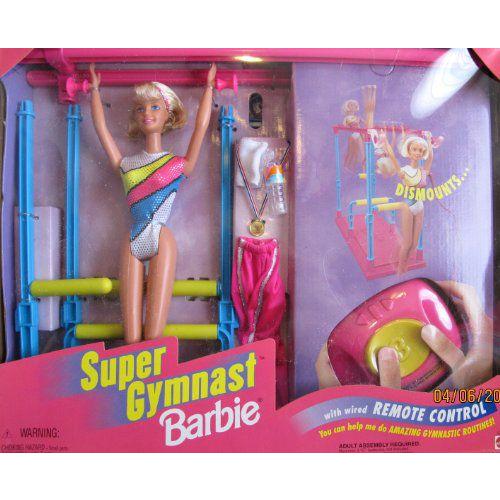 Super Gymnast バービー人形 / Wired Remote Control 1999 From Mattel | 