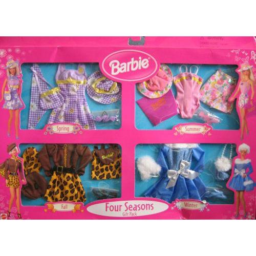 Barbie(バービー) Four Seasons ファッション ギフトパック / Spリング， Summer， Fall & Winter ファッ | 