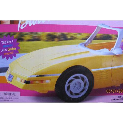 Barbie(バービー) Cruisin' Corvette Vehicle YELLOW Convertible Car (2001) |  | 01