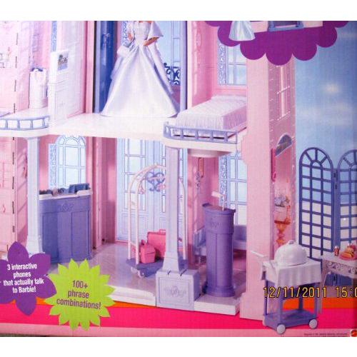 Barbie(バービー) GR＆ HOTEL Playset / INTERACTIVE PHONE 100+ Phrases， 5 デラックス Rooms & More ( |  | 02