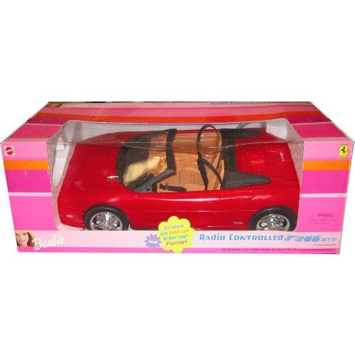 Barbie(バービー) RC Ferrari(フェラーリ) F355 GTS Radio Controlled Red Car R/C Convertible Vehicle | 