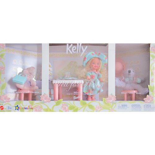Barbie(バービー) KELLY TEA FOR THREE Playset / Piggy & Bear ”R” 限定 (2002) | 