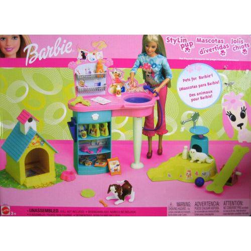 Barbie(バービー) Stylin' Pup Pet Playset / 2 Pets (2002) 【公式通販】