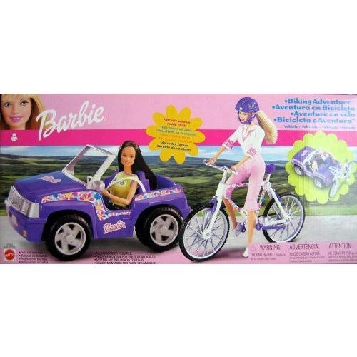 Barbie(バービー) BIKING ADVENTURE VEHICLE Set - CAR / BICYCLE