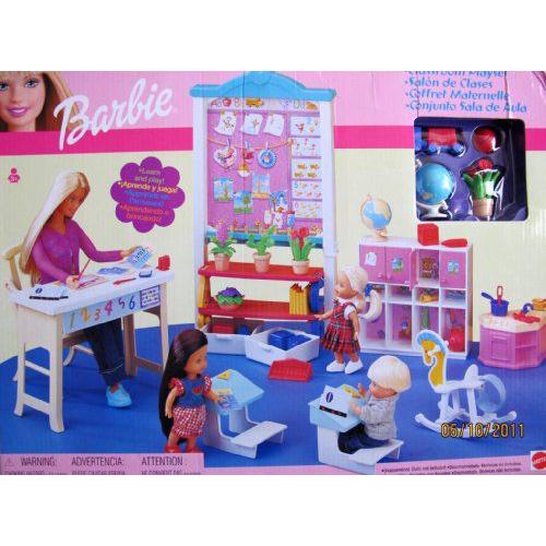 Barbie(バービー) Classroom Playset PRESCHOOL (2002 Multi-Lingual Box)