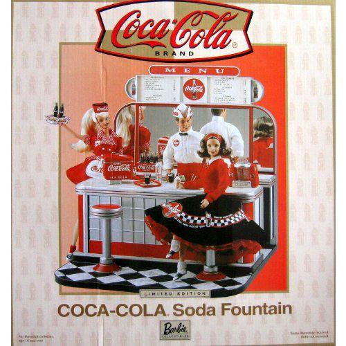 Barbie(バービー) COCA COLA SODA FOUNTAIN Playset / Shipper Box - 限定 エディション Barbie(バービー | 