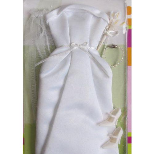 Barbie(バービー) ファッション WEDDING Bride ブライダル GOWN 洋服 (2003) |  | 01