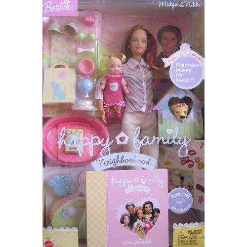 Barbie(バービー) Happy Family Neighborhood Midge & Nikki ハッピーバースデー / Puppy (2003) | 
