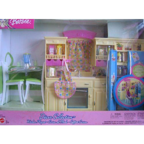 Barbie(バービー) Decor コレクション KITCHEN Playset - Multi-Lingual Box (2003) | 