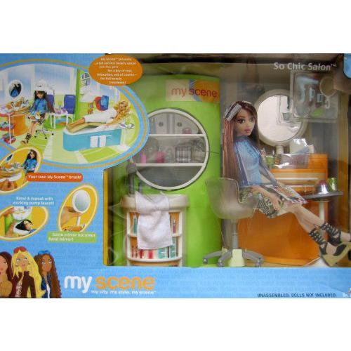 Barbie(バービー) My Scene So Chic Salon Playset / Working Pump Faucet (2003) | 