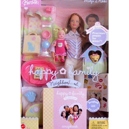 Barbie(バービー) Happy Family Neighborhood MIDGE & NIKKI ハッピーバースデー 人形 / PUPPY DOG & Lot | 