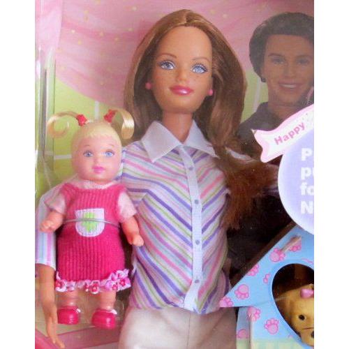 Barbie(バービー) Happy Family Neighborhood MIDGE & NIKKI ハッピーバースデー 人形 / PUPPY DOG & Lot |  | 01