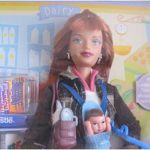 Barbie(バービー) Happy Family MIDGE， NIKKI & Baby 人形 GROCERY SHOPPING Set (2004) |  | 01