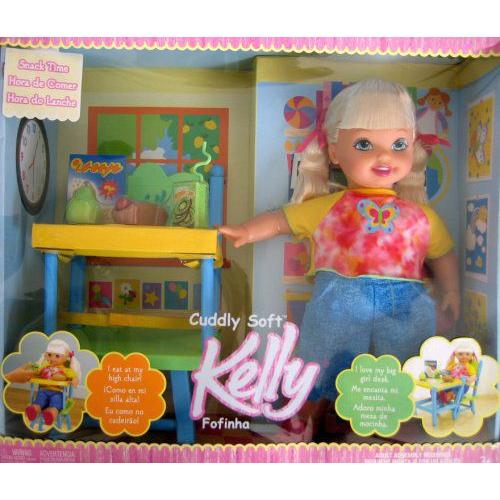 Barbie(バービー) - Cuddly Soft KELLY Snack Time BIG 15-1/2” 人形 (2005) | 