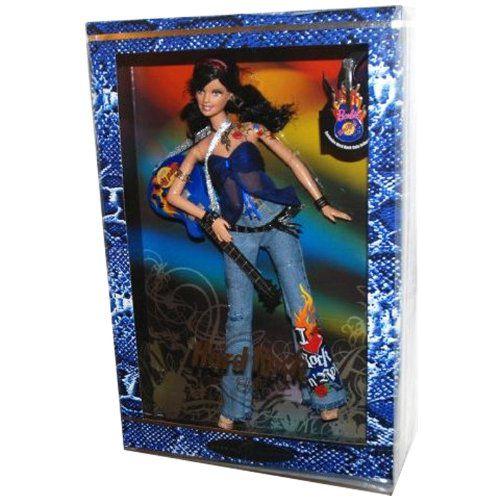 2005 Barbie(バービー) コレクター シルバーレーベル， Hard Rock バービー人形 / Guitar ＆ 限定 HRC コ | 