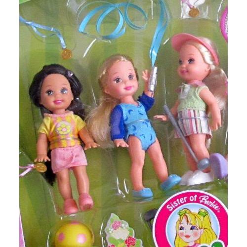 Barbie(バービー) KELLY 人形 SPORTS BUNCH Set / KAYLA， KERSTIE， DEIDRE， TORI & KELLY 人形 & アク |  | 01