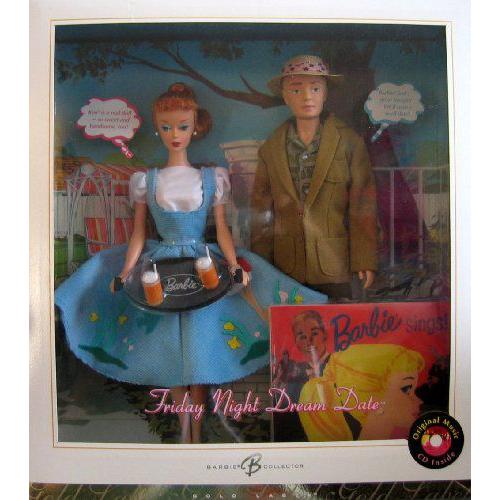 Friday Night Dream Date Barbie(バービー) & KEN(ケン) 人形 Giftset / CD - ゴールドレーベル Reproduc | 