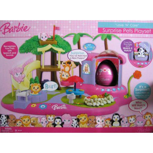 Barbie(バービー) Love 'N Care Surprise Pets Playset - Pet Park Recognizes your Pets / Speech & Sou | 
