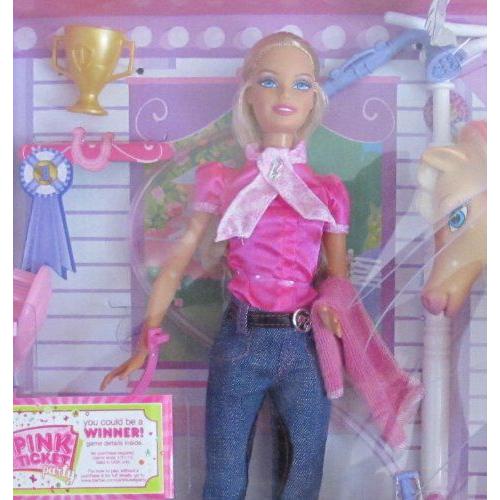 Barbie(バービー) SHOWER & SHOW Playset / HORSE (Head NODS)， バービー人形 & More (2008) |  | 01