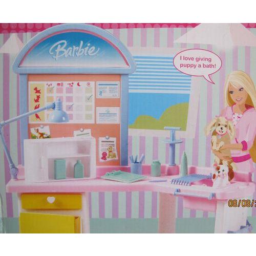 Barbie(バービー) VET CENTER Playset / EXAM COUNTER， DOG， CAT & More! (2008 Mattel Canada) |  | 02
