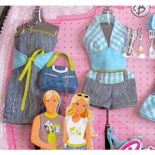 Barbie(バービー) & KEN(ケン) Matching カジュアル ファッション Clothes For OUTDOOR & BBQ Fun! (2008 |  | 01