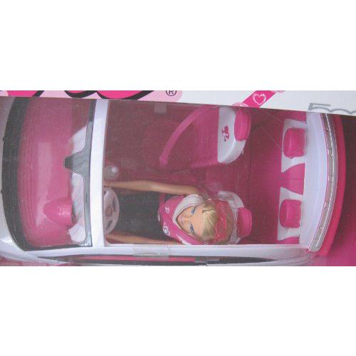 バービー人形 & FIAT 500C Convertible VEHICLE Playset / White FIAT CAR & バービー人形 (2009 Mattel |  | 02