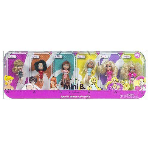 Barbie(バービー) Mini-B ギフトセット (2009) 6 Miniatures of ビンテージ Retro Through the Years Bar | 