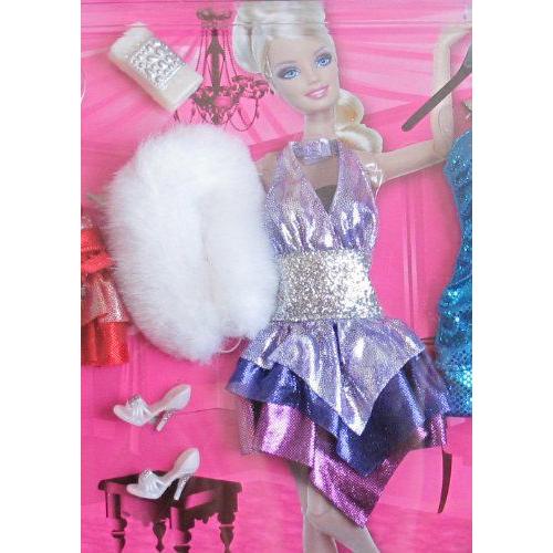 Barbie(バービー) ファッション Glam SHIMMERY ホリデー ファッション / Faux FUR (2010) |  | 01