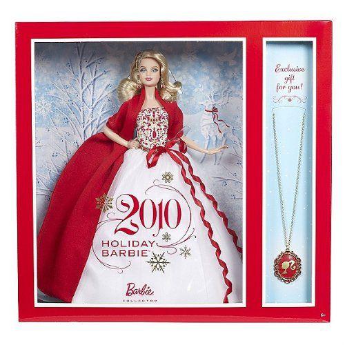 Barbie(バービー) ホリデー 2010 コレクター Caucasian 人形 / 限定 Necklace | 