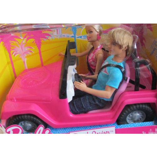 Barbie(バービー) BEACH クルーズR Jeep Vehicle Car / KEN(ケン) & バービー人形 (2010) |  | 02