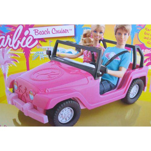 Barbie(バービー) BEACH クルーズR Jeep Vehicle Car / KEN(ケン) & バービー人形 (2010) |  | 03